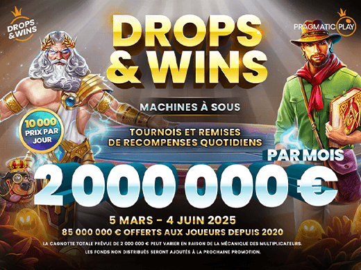 Pragmatic Play : Drops & Wins